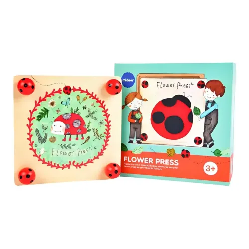 MIDEER Тисненый инструмент сухой цветочный дизайн растение ручная работа большой размер круглая подставка игрушки