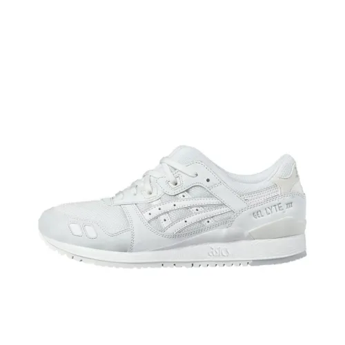 Asics Gel Lyte 3 Low Топ Беговые кроссовки Унисекс Белый