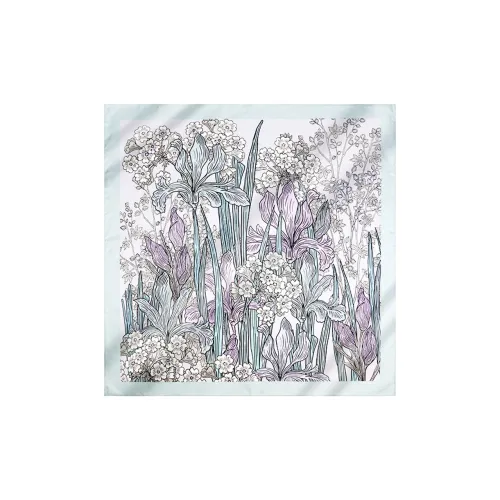 MARJAKURKI Шелковые шарфы для женщин