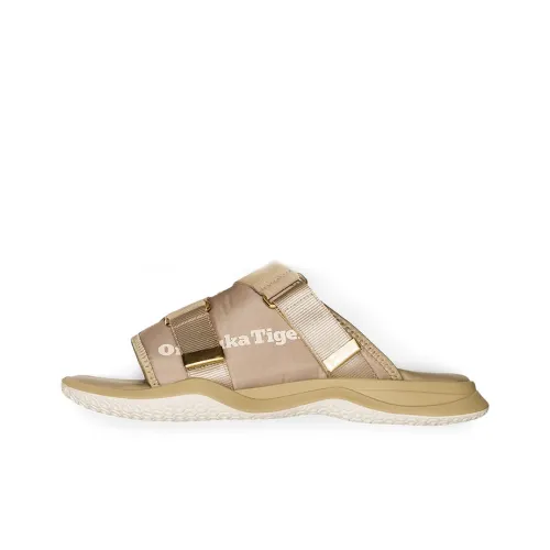 Onitsuka Tiger Резиновая подошва противоскользящие устойчивые к запахам слипоны унисекс коричневый