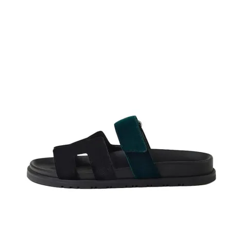 HERMES Слипоны Женские Черные