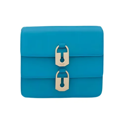 LANCEL Сумка через плечо из коровьей кожи Mini Женская Океан Синий