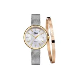 Розово-золотой браслет