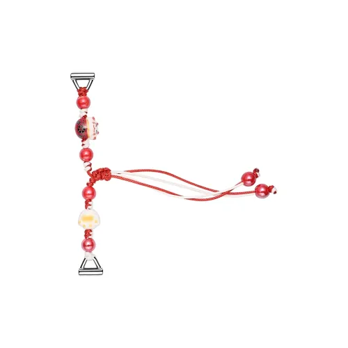 CHENSONG Ремень Красный Бежевый Совместимость Бусина Материал