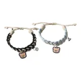 Милый медведь Vic, черный, синий, бестия, браслет