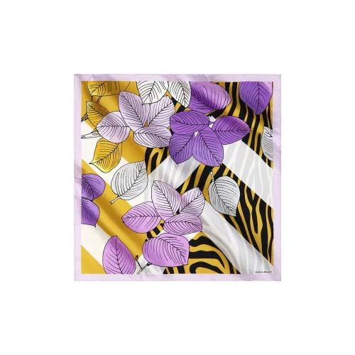 MARJAKURKI Шелковые шарфы для женщин