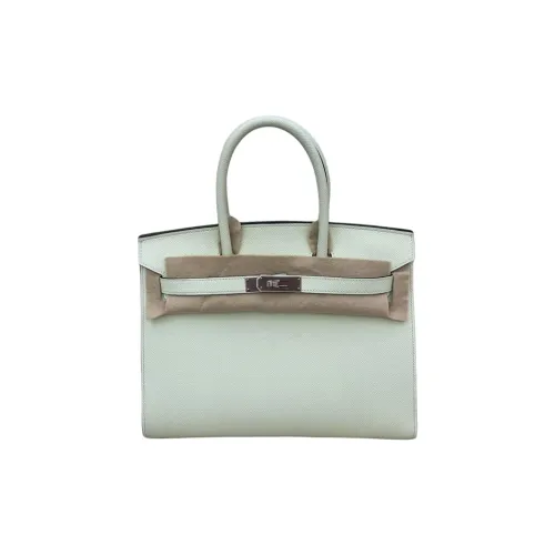 HERMES Birkin Эпсомская кожа Сумка Birkin Сумка Женская 0S Пузырьковый зеленый