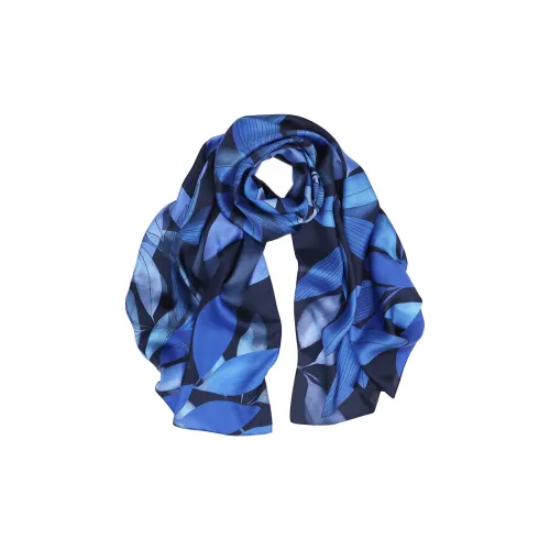 MARJAKURKI Шелковые шарфы для женщин