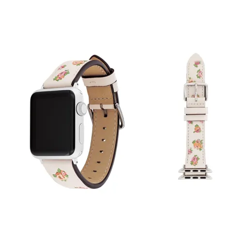 COACH Ремешок Apple Совместимость Натуральная кожа Материал 41 мм