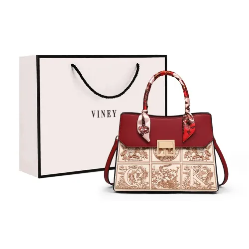 VINEY Сумка из синтетической кожи сумка через плечо сумка через плечо сумка Mom большая женская красная
