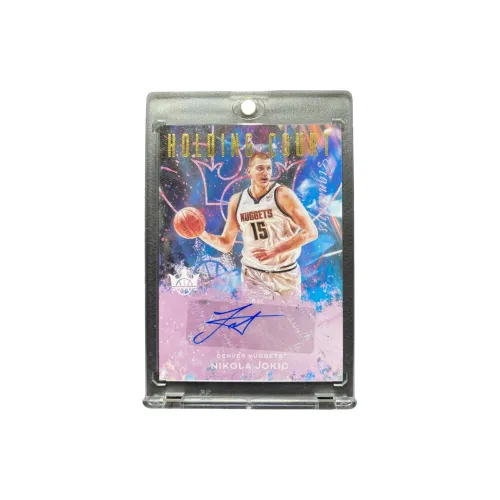 Панини Никола Йокич 75 Подписанная карта подписанная игроком официально лицензированная торговая карта спортивные карты 1 шт