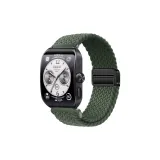 Новый Оливковый [Металл, Ткань, Вязаная Пряжка]