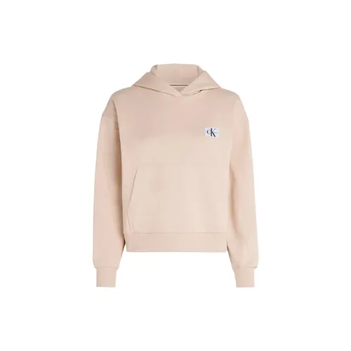 CALVIN KLEIN Свитшот Европейская версия Женский Тауповый