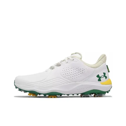 Under Armour Drive Pro Low Топ Обувь для гольфа Мужская Белая Зеленая