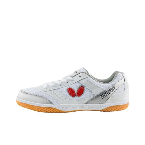 Кроссовки для тренировок Butterfly Low Top White Silver Unisex