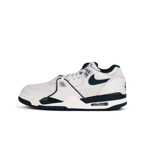 Nike Air Pilot 89 Винтажные Баскетбольные Кроссовки Низкие Топ Белый Синий Мужские