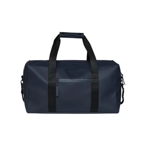 Rains Полиэстер Сумка через плечо Сумка Дорожная сумка Спортивная сумка Большая Унисекс Темно-синий