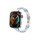 Креативный Splicing - Силиконовый ремешок для часов [Светло-синий межгалактический звездный свет]