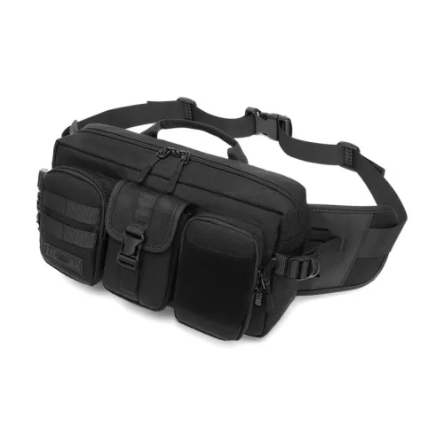 ROSEROOEN Oxford Sling Bag Standard Unisex Black ROSEROOEN Оксфорд Слинг Сумка Стандартная Унисекс Черная