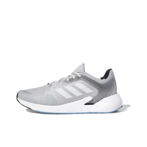 Adidas Alphatorsion Дышащие Низкие Беговые Кроссовки Унисекс Серый Белый