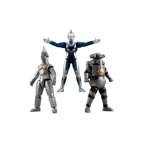 BANDAI Ультрамен Z Online Ограниченная серия Супер Dynamic Collection Играть Food Одиночная капсульная игрушка Целая коробка 3 шт