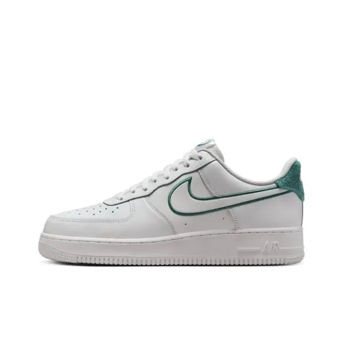 Nike Air FORCE 1 Low Топ Скейтборд Кроссовки Мужские Белые Зеленые