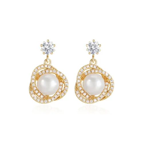 QIMEILA Серьги-гвоздики из стерлингового серебра 925 пробы для женщин