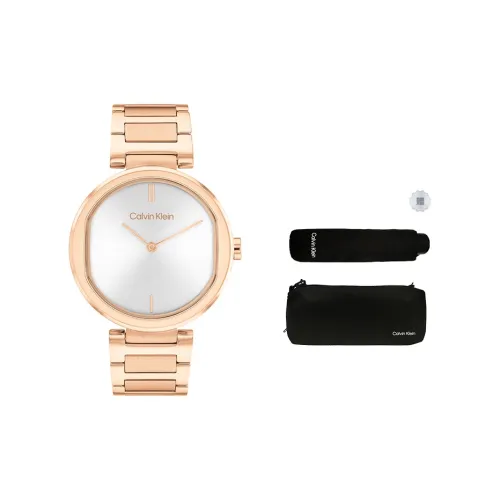 Calvin Klein Women's Watch Кварцевый механизм ремешок из нержавеющей стали 36 мм серебристый циферблат