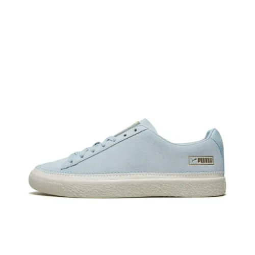 PUMA Suede Комбинированная Амортизация Износостойкие Скейтборд Кроссовки Unisex Light Blue