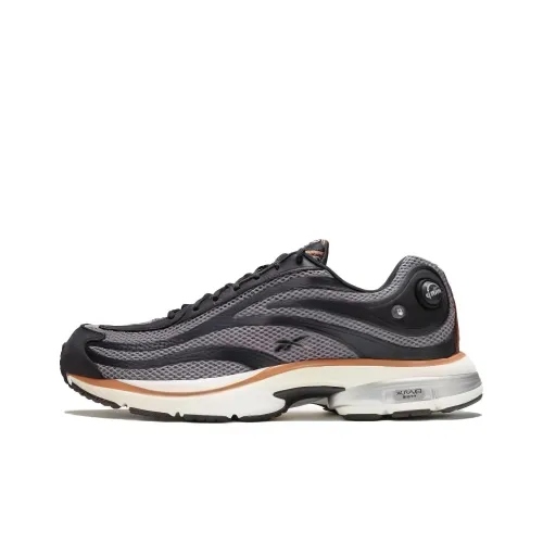 Reebok Rbk Premier Беговые кроссовки Низкий топ Черный Серый Унисекс