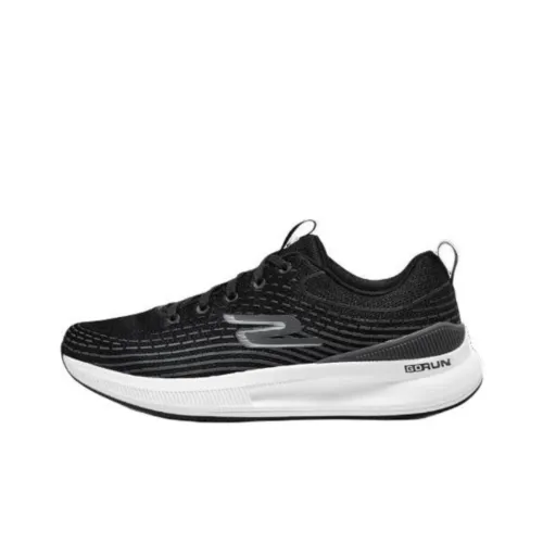 Skechers Go Run Pulse Low Топ Тренировочные Беговые кроссовки Женские Черный