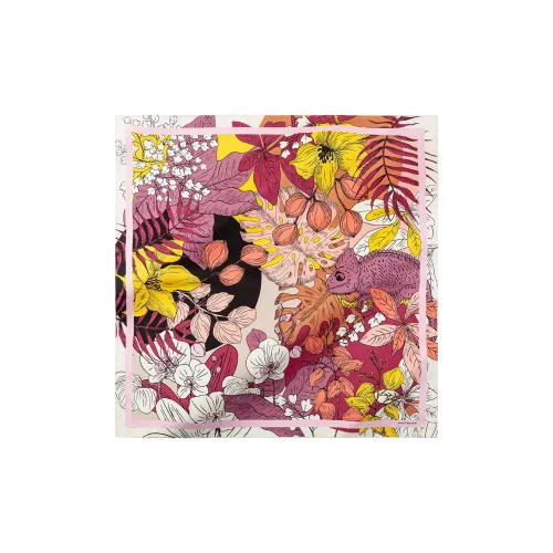 MARJAKURKI Шелковые шарфы для женщин