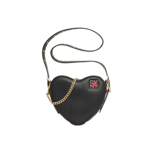 DKNY Кожа Сумка через плечо Женская Черная