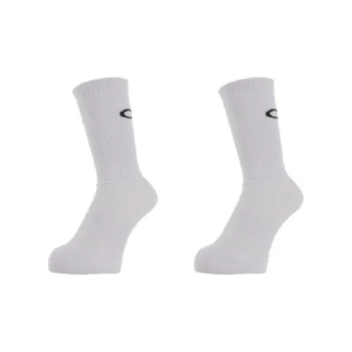 Oakley Колено Высокие Носки Мужские 1 Пачка Белые
