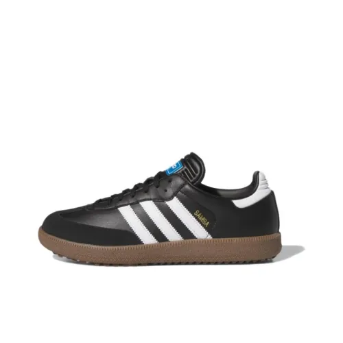 Adidas Originals Samba Low Топ Обувь для гольфа Унисекс Черный белый