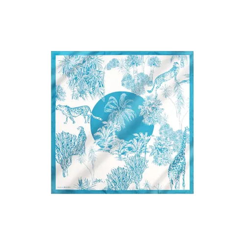 MARJAKURKI Шелковые шарфы для женщин