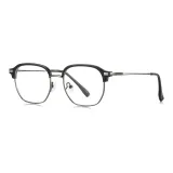 Универсальный черный | Глубокий металлический-C22 с 0° анти-синие световые линзы без диоптрий