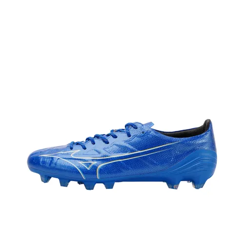 Mizuno ALPHA Футбольные бутсы Низкие Синий Унисекс