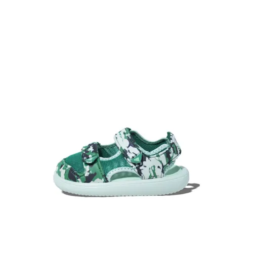 Adidas Slip-resistant Abrasion-resistant Children's Sandals Green Children Aged 3-7 Years Adidas Противоскользящие Износостойкие Детские Сандалии Зеленые Для Детей Возрастом 3-7 Лет