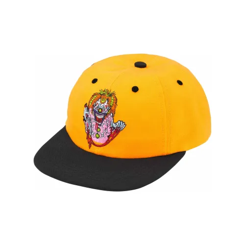 Supreme Смесовая шерсть Кепки Унисекс Желтый