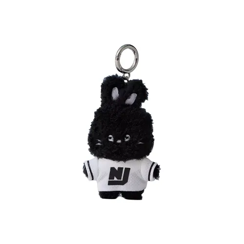 LINE FRIENDS NewJeans Черный Bunini Куклы Плюшевый Брелок Маленький Рекомендуемая Высота