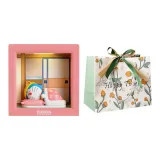 Розовый + Рекомендуемый размер 2, День рождения, Сумка для покупок, Одежда, Наборы