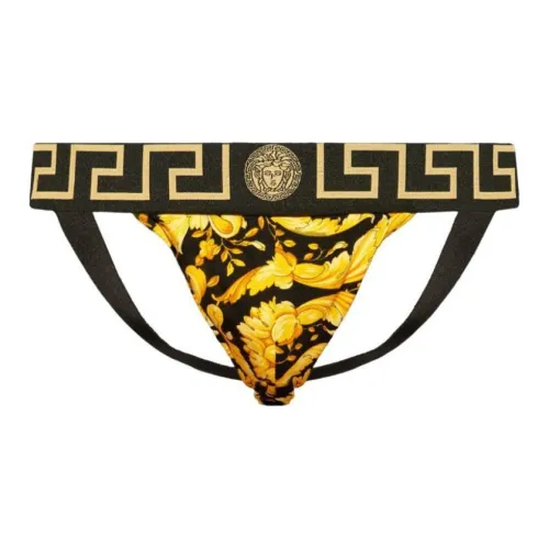 VERSACE SS24 Стринг Мужской 1 Пачка Желтый