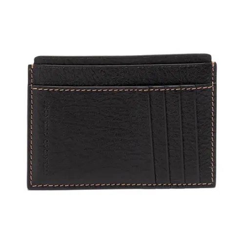 BRUNELLO CUCINELLI Кожа Держатель для карт Мужской Черный