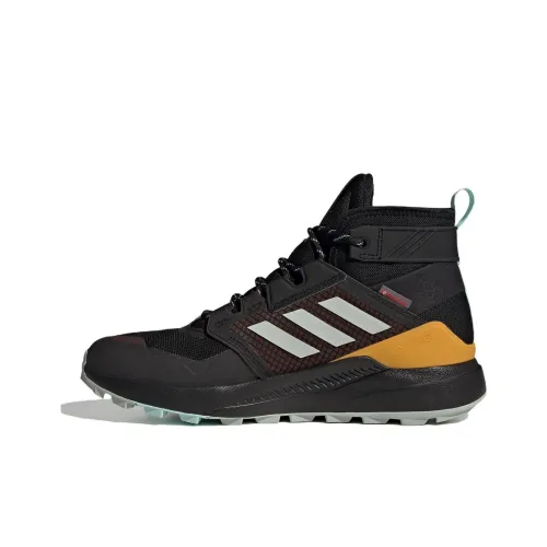 adidas Terrex Trailmaker Амортизаторы Shock Slip-resistant MID Топ Уличная обувь Мужская Желтая