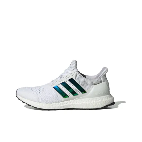 Adidas ULT Slip-resistant Abrasion-resistant Low Top Casual Running Shoes Men's White Black Adidas ULT Противоскользящий Устойчивый к истиранию Низкий Топ Повседневные Беговые Кроссовки Мужские Белый Черный