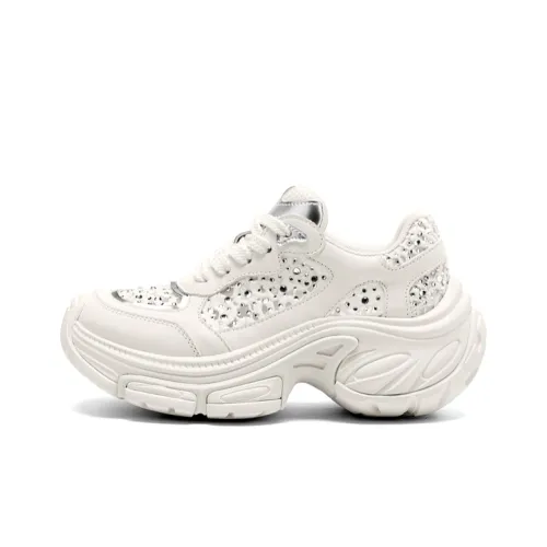 JOOC Low-Top Creepers Milkshake White Women's