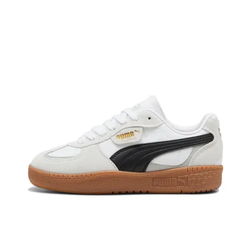 PUMA Palermo Series Moda Wns Low Скейтборд Кроссовки Женские Белый Серый Черный