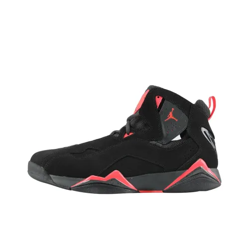 Джордан True Flight High Топ Винтажные Баскетбольные Кроссовки Мужские Черные