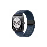 Темно-синий [Металл, ткань, вязаная, пряжка]